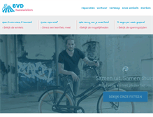 Tablet Screenshot of bvdtweewielers.nl